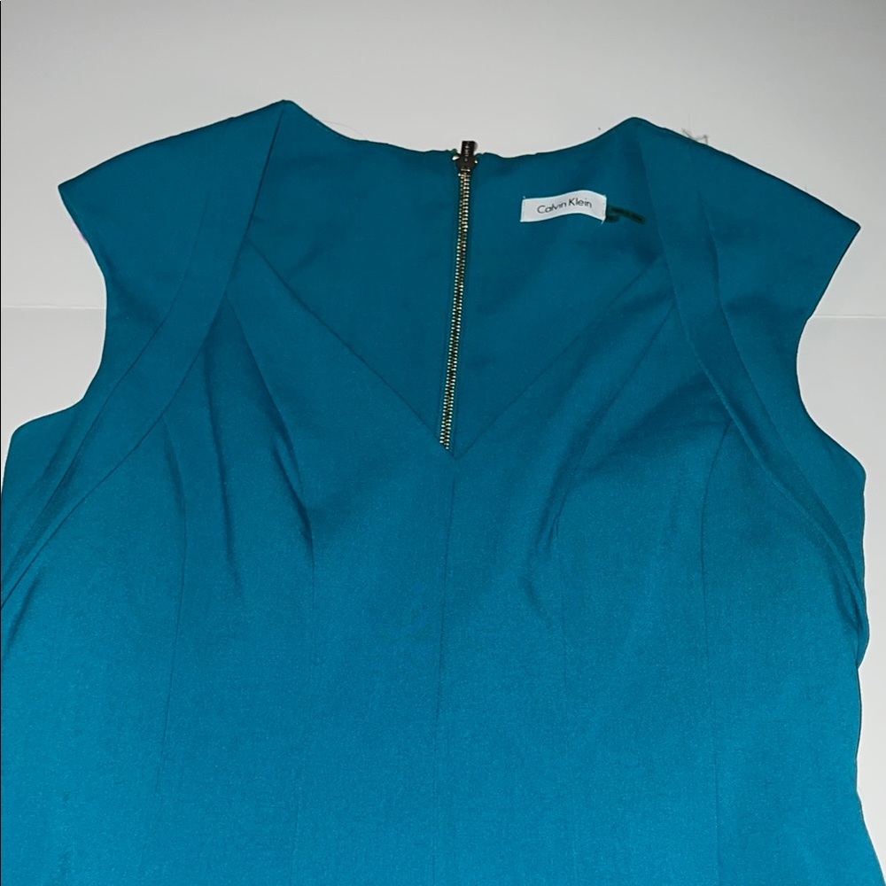 Calvin Klein Teal Dress